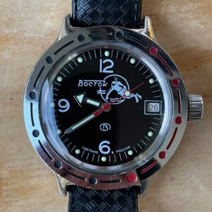 Vostok plongeur dive buddy black