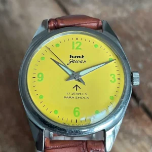 HMT Jawan militaire cadran jaune