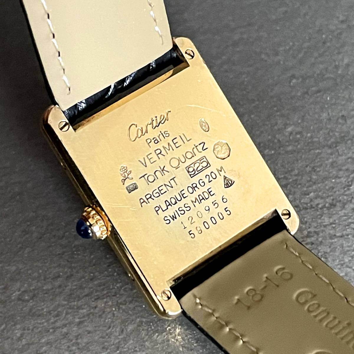 Subtinnio-Cartier-Tank-Must-de-Vermeil-back
